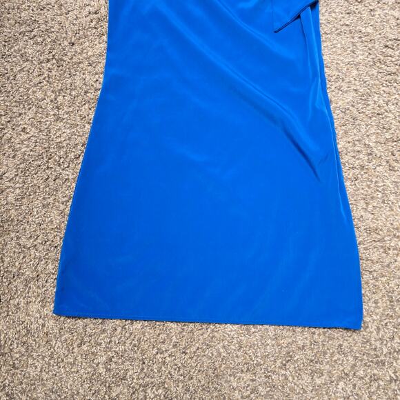 Women's Noble U Blue One Shoulder Mini Dress | Size Small - Picture 4 of 7